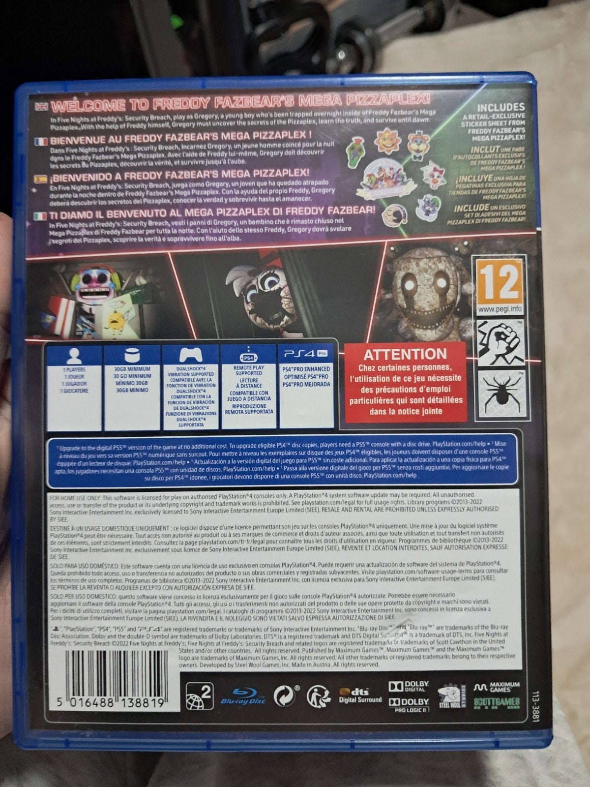 Foto 3 van Five Nights at Freddy's: Security Breach PS4