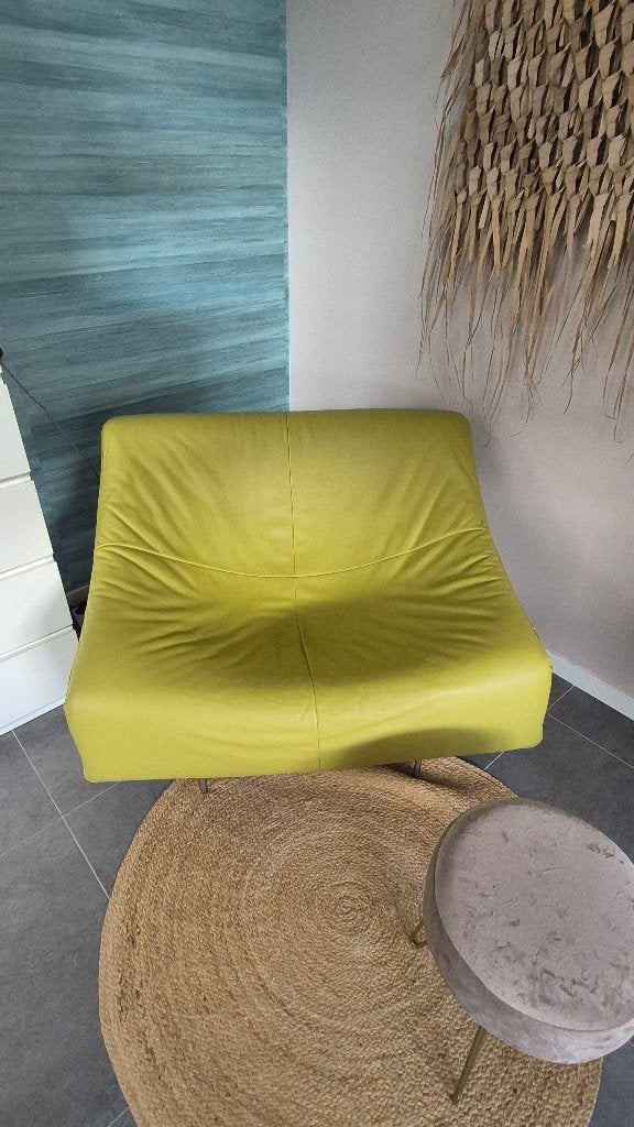 Stoel, Ophalen, 100 tot 125 cm, Leer, Zo goed als nieuw