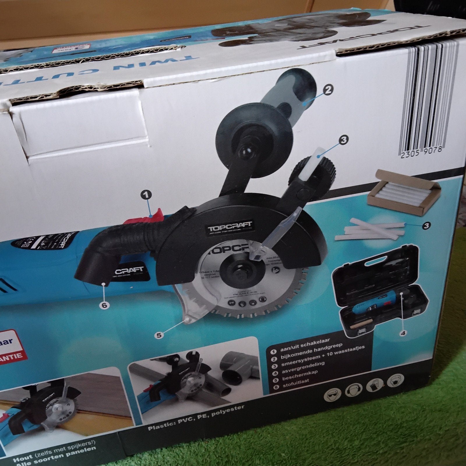 Zaag machine, Ophalen, Minder dan 700 watt, Haakse handslijpmachine