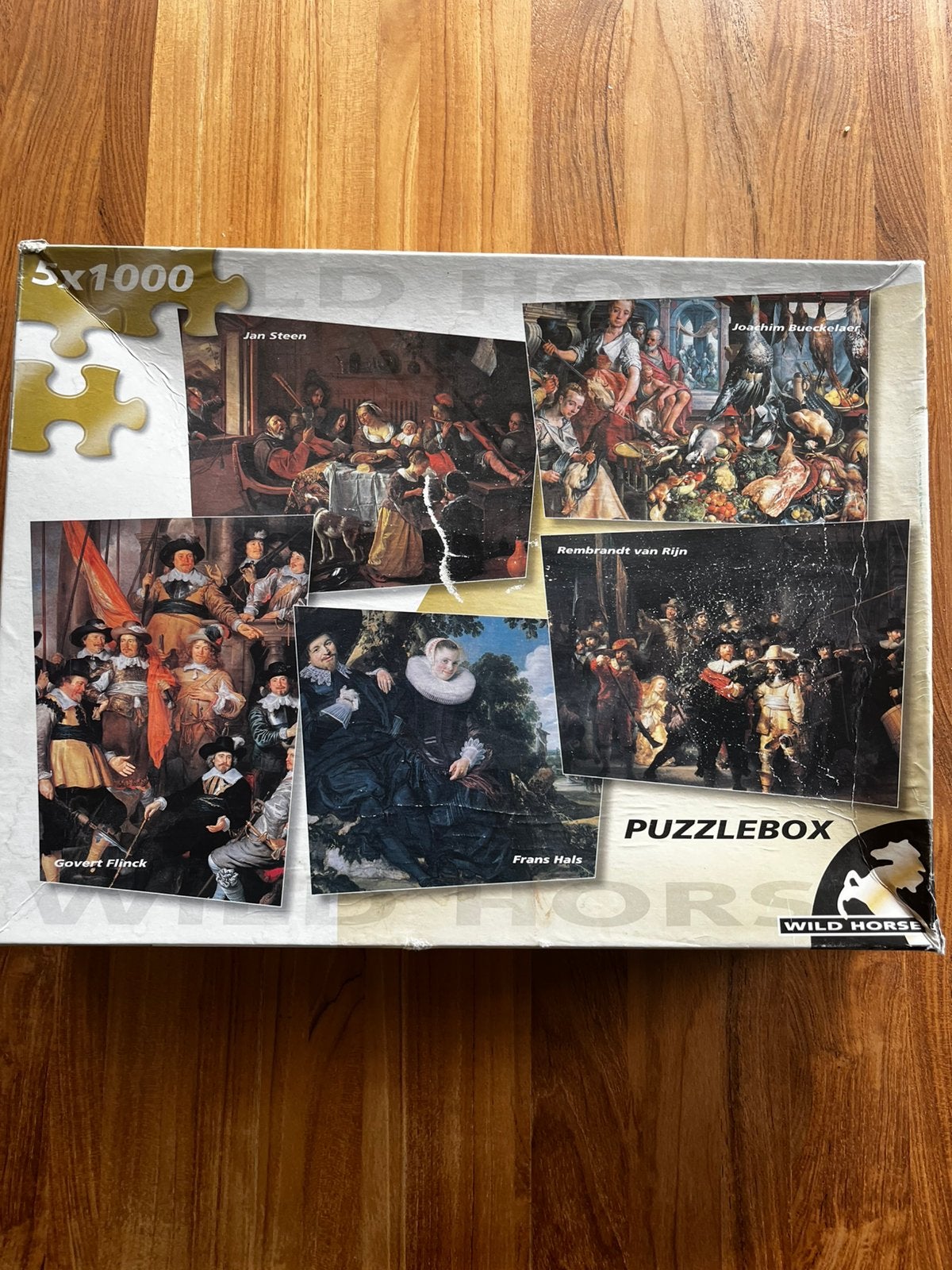 Legpuzzel 5x1000 stukjes, Ophalen of Verzenden, 500 t/m 1500 stukjes, Nieuw, Legpuzzel