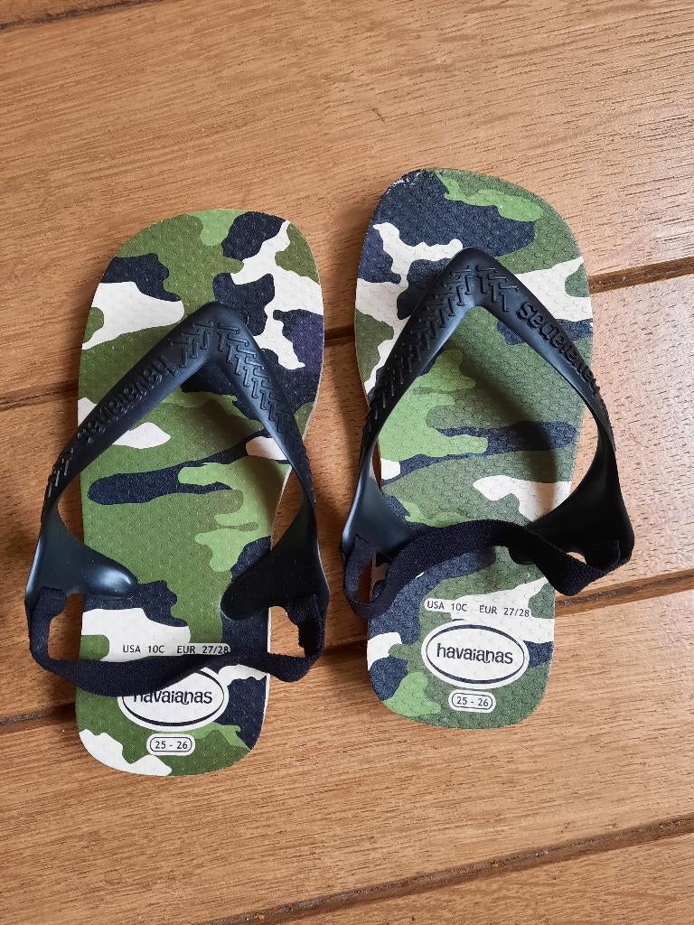 Havaianas Brasil slippers sandalen zwart maat 27/28  -nieuw, Kinderen en Baby's, Kinderkleding | Schoenen en Sokken, Meisje, Overige typen