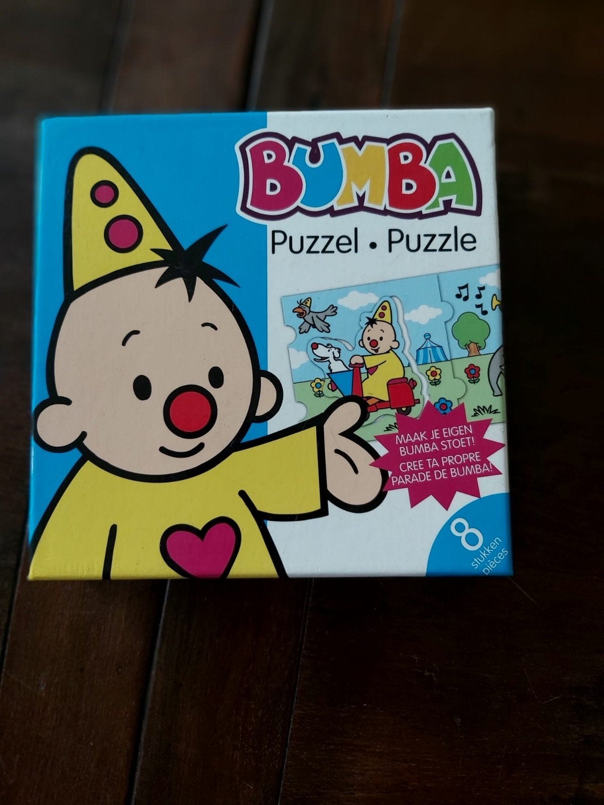 Bumba Puzzel - 8 stukjes - Zo goed als nieuw, Ophalen of Verzenden