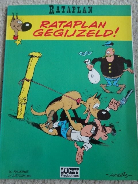 Rataplan gegijzeld, Eén stripboek, Ophalen of Verzenden, Zo goed als nieuw