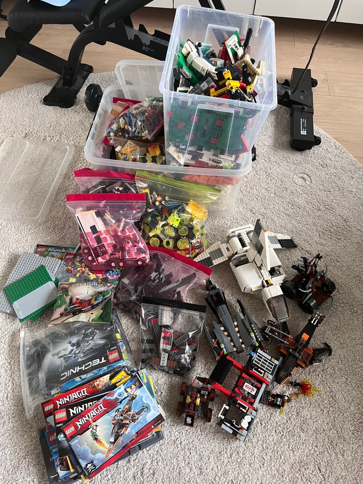 Grote verzameling lego met sets en stenen, star wars Ninjago, Ophalen of Verzenden, Zo goed als nieuw, Lego