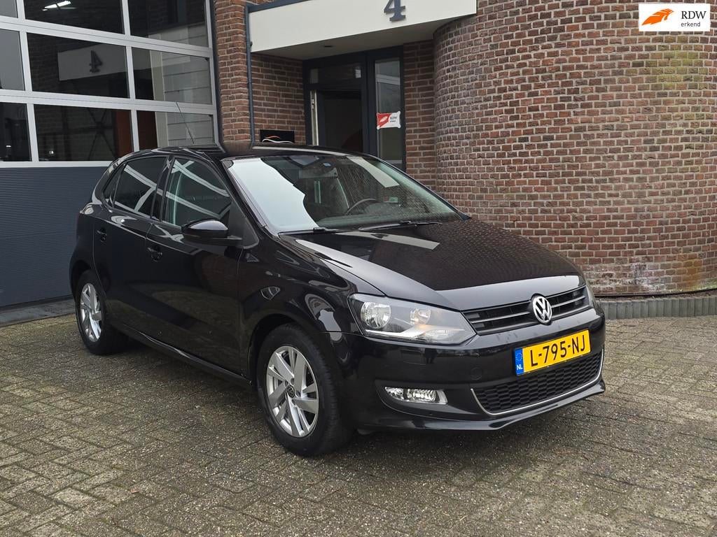Volkswagen Polo 1.2 TSI Highline 5DR| Apk |Clima |Cruise |, Voorwielaandrijving, Euro 5, Zwart, 988 kg