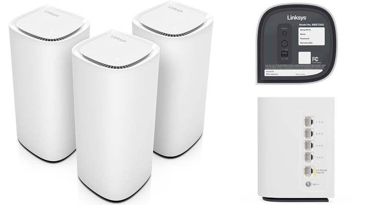 Linksys Velop Pro 7 (10G) WiFi 7 Mesh Set (3 stuks), Ophalen, Zo goed als nieuw