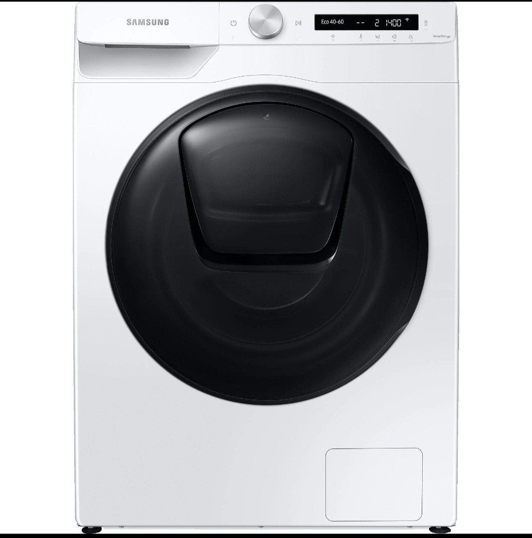 Samsung WD81T554ABWS2 Wasdroogcombinatie – 5 jaar garan, Ophalen, Zo goed als nieuw, 85 tot 90 cm