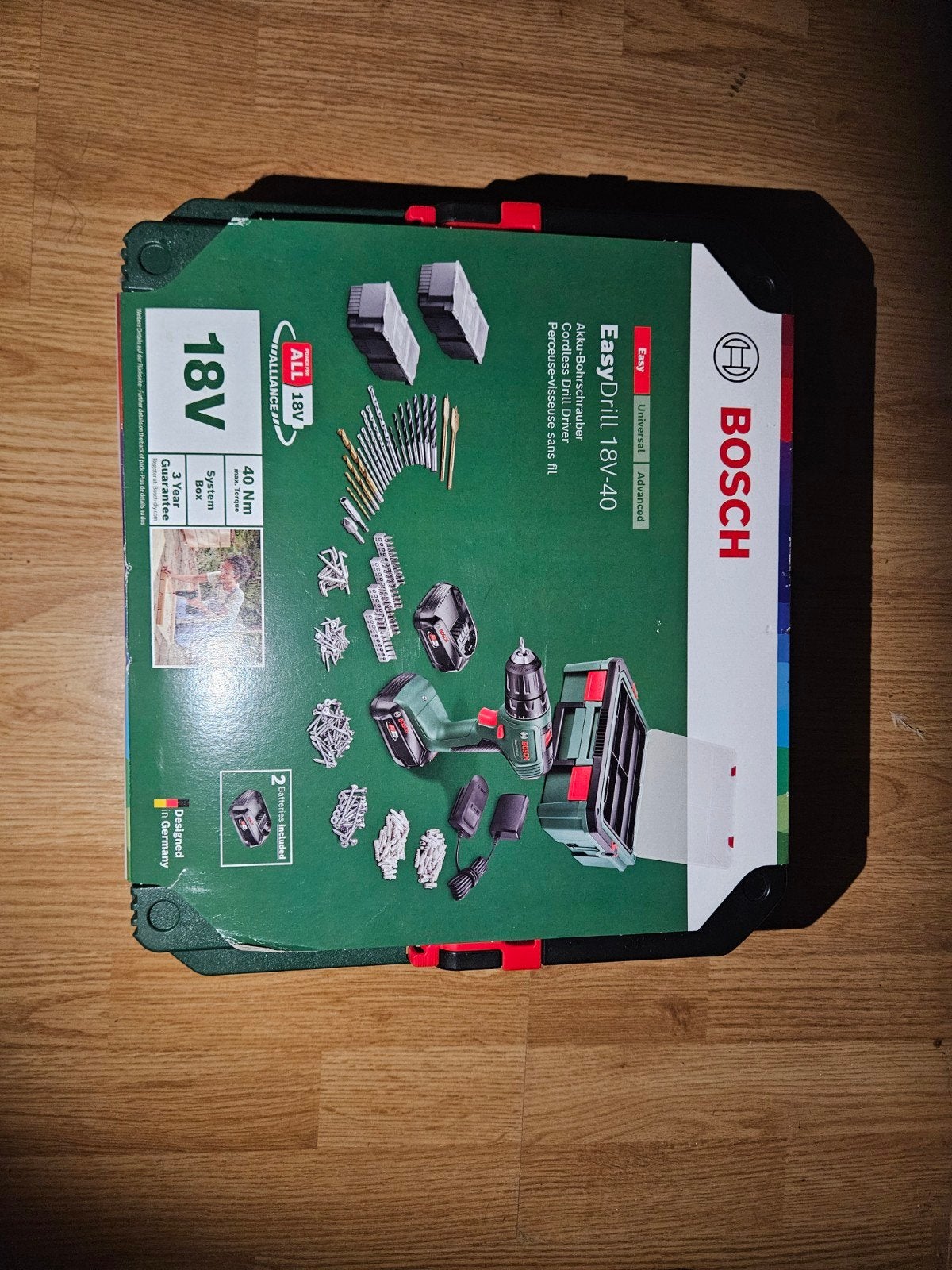 Bosch easy drill set, Ophalen of Verzenden, Nieuw, Boor- en Schroefmachine