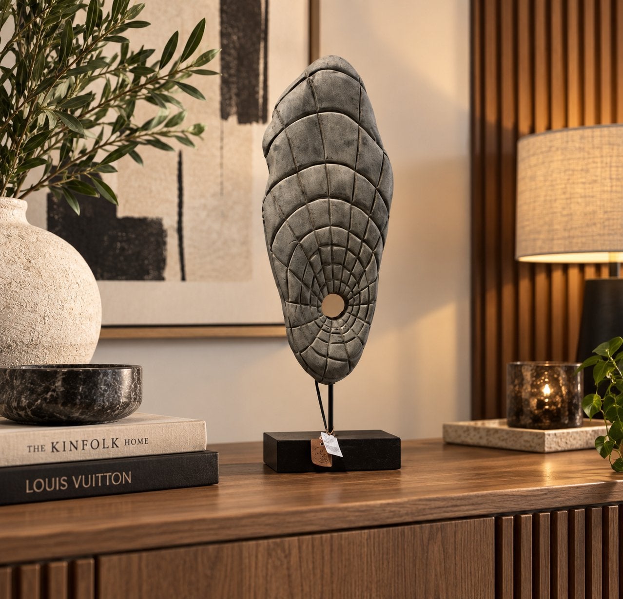 Coco Maison Isar Figurine H64CM - Decoratief Beeld, Huis en Inrichting, Hout, Nieuw, Ophalen of Verzenden, Modern