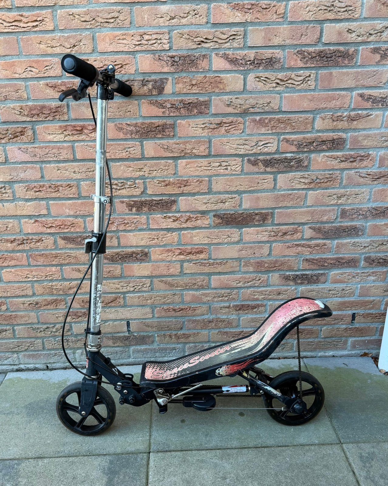 Zwarte spacescooter (groot model), Fietsen en Brommers, Steps, Ophalen, Gebruikt, Overige typen