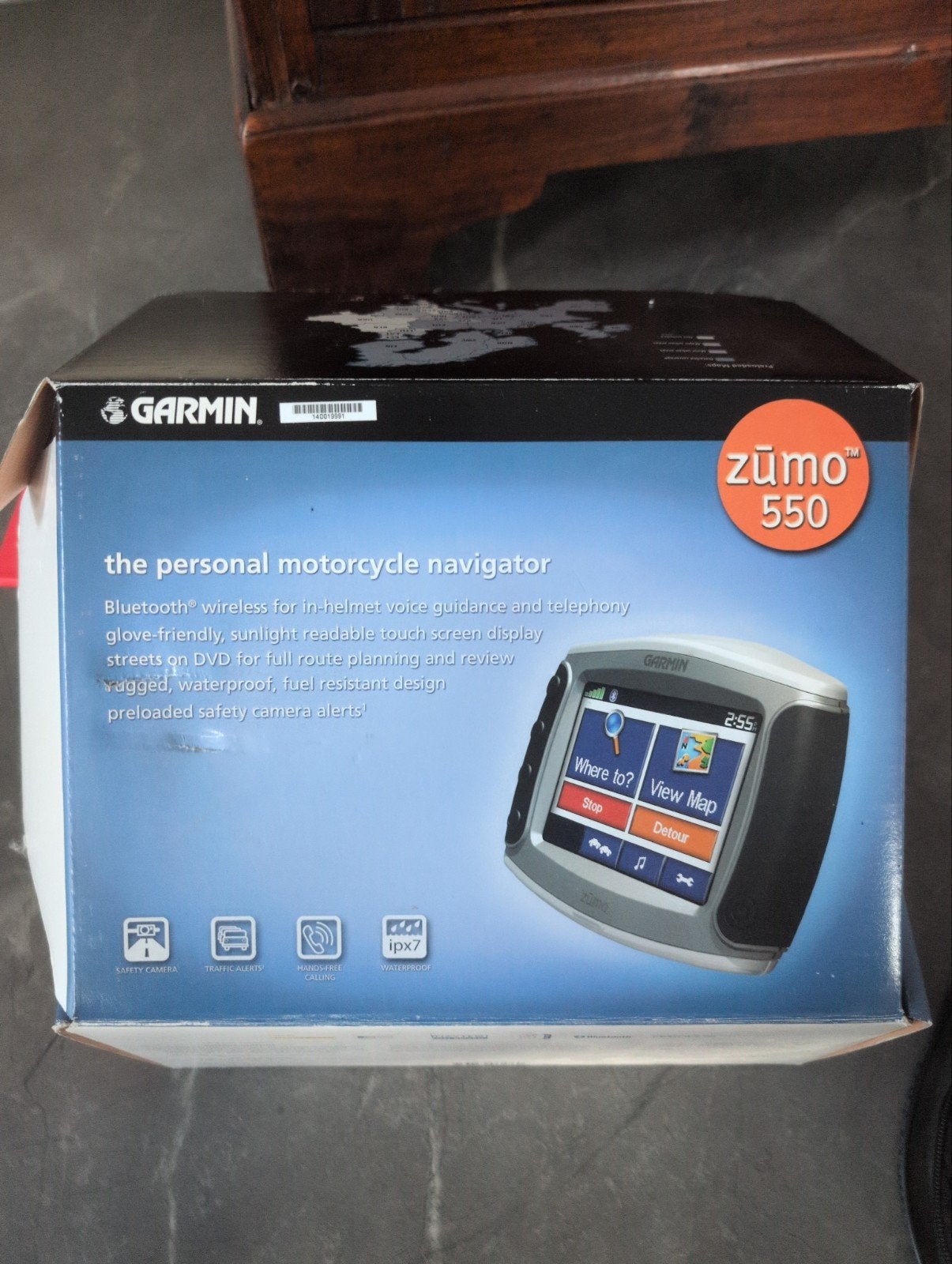 Garmin Zumo 550 Motorfiets Navigatiesysteem, Ophalen of Verzenden, Gebruikt