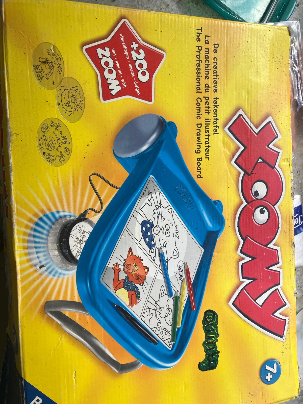 Xoomy Zoom Tekentafel - Professionele Comic Tekenbord, Ophalen of Verzenden, Gebruikt, Knutselen, Met licht