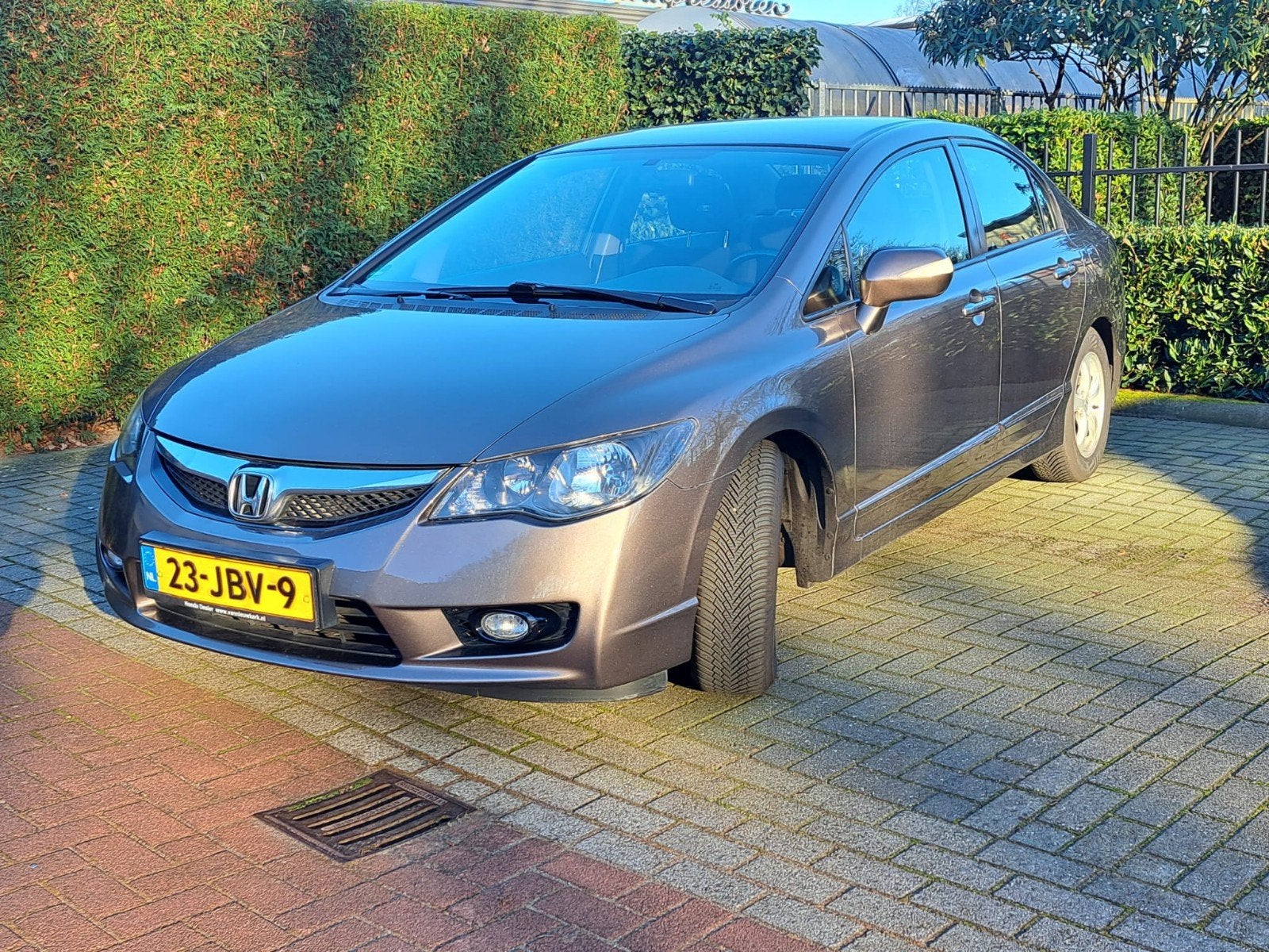 Honda Civic 1.3 Vtec Hybrid 4DR C-tr. 2009 Grijs - 129000 km, Auto's, Honda, Particulier, Civic, Hybride Elektrisch/Benzine, Euro 4
