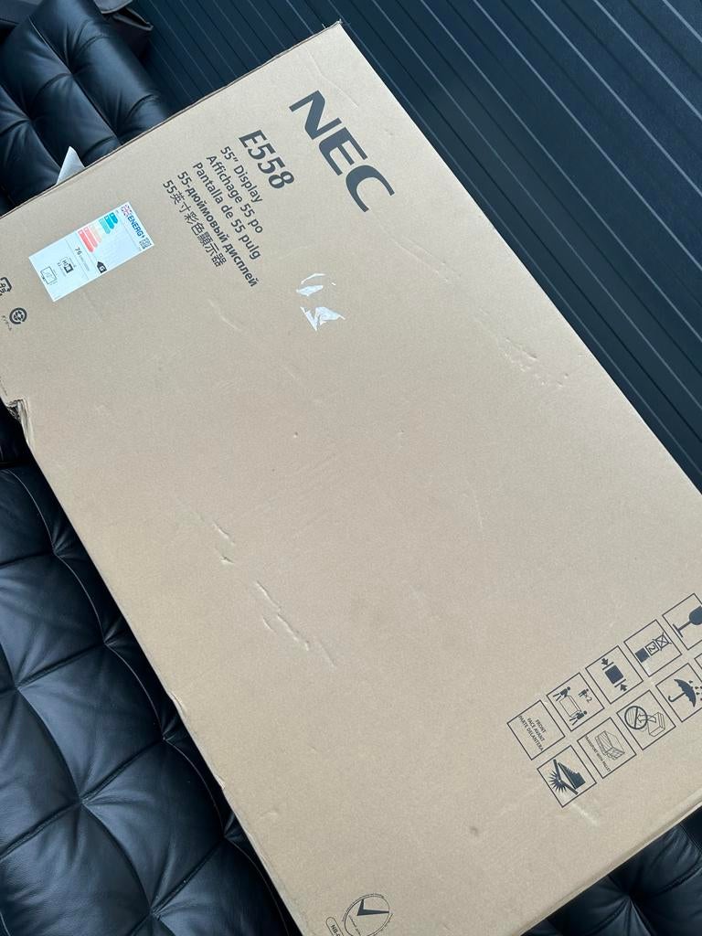 NEC E558 55 inch Display - Professionele Monitor, Ophalen of Verzenden, Nieuw