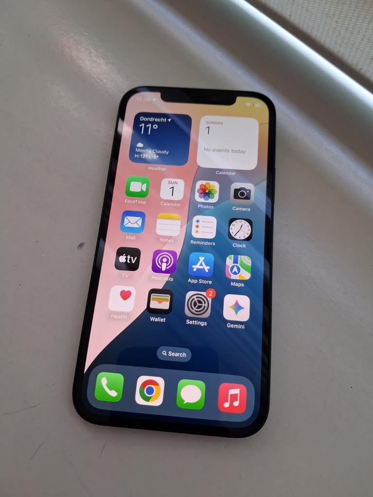 iPhone 12 64GB Zwart - Goedkoop!, Telecommunicatie, Mobiele telefoons | Apple iPhone, Gebruikt, Zwart, Ophalen of Verzenden, Zonder simlock