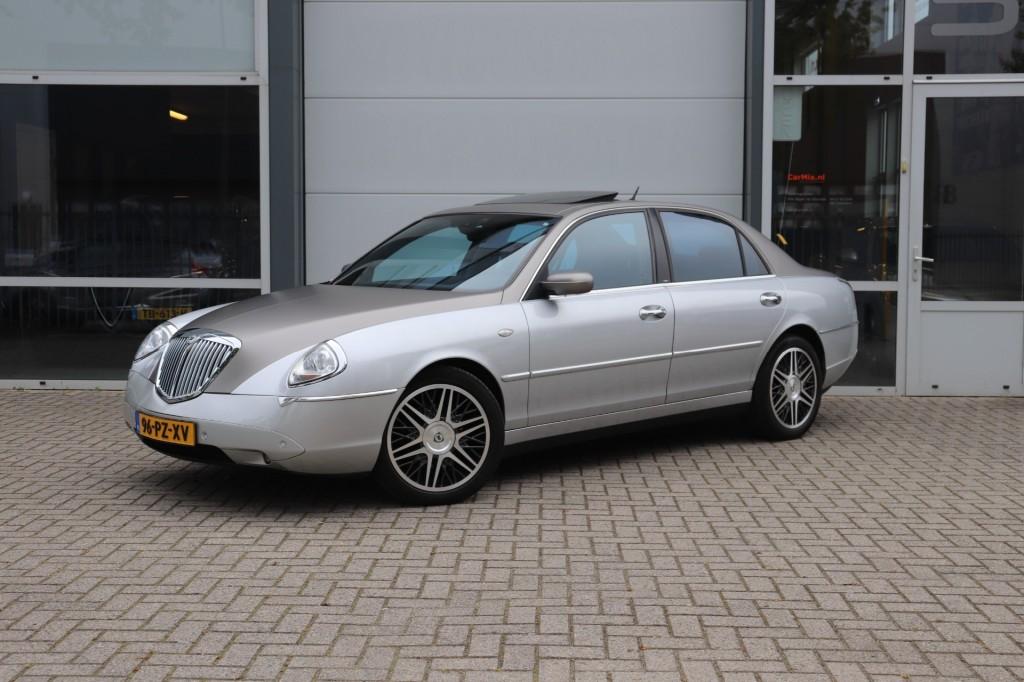Lancia THESIS 2.4-20V EMBLEMA Automaat / ORIG.NL / gedocumen, Auto's, Lancia, Automaat, Gebruikt, Leder, Bedrijf