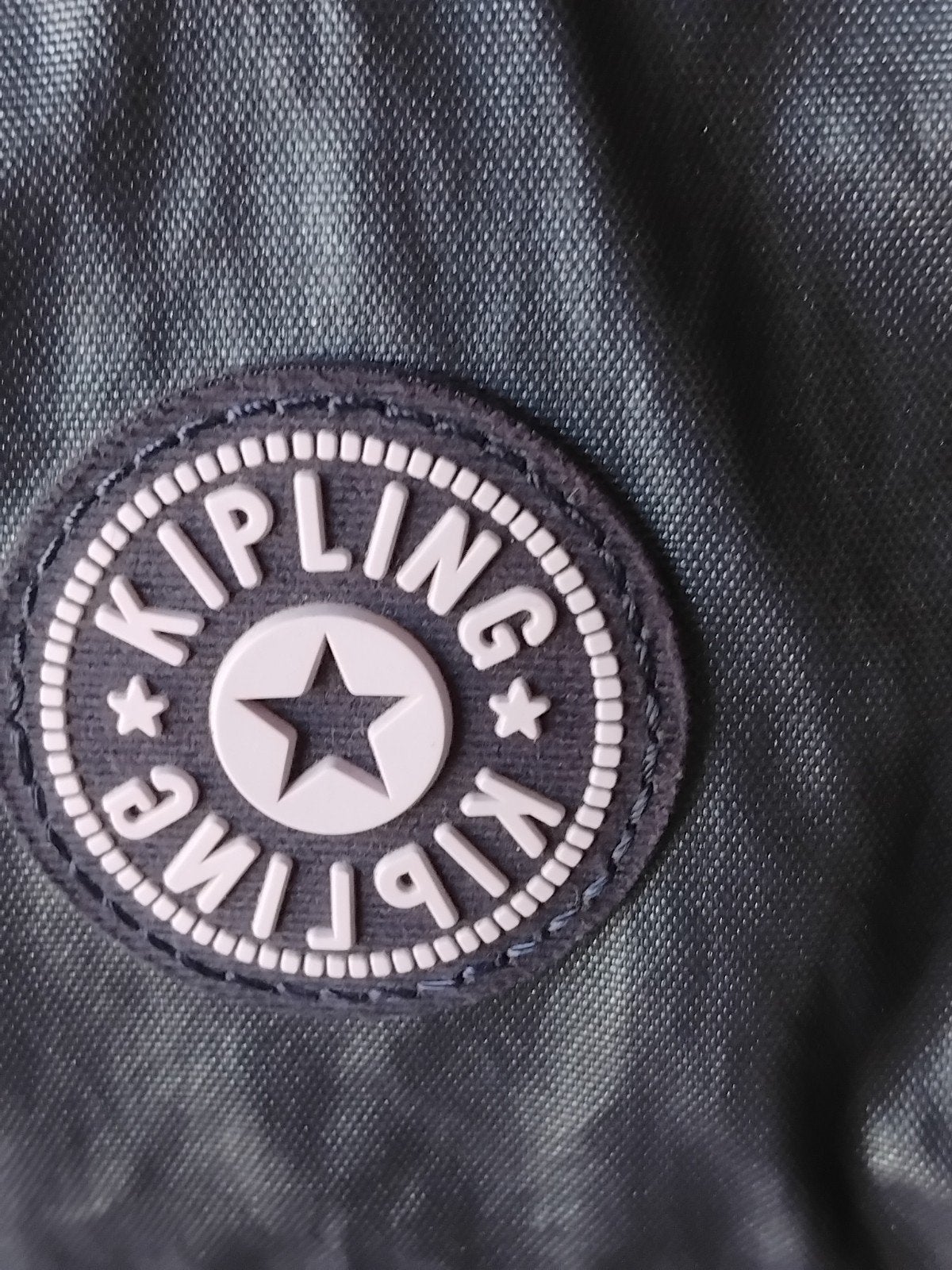 Kipling rugzak donkerblauw met lichtpaarse details, Ophalen of Verzenden, Zo goed als nieuw, Jongen of Meisje