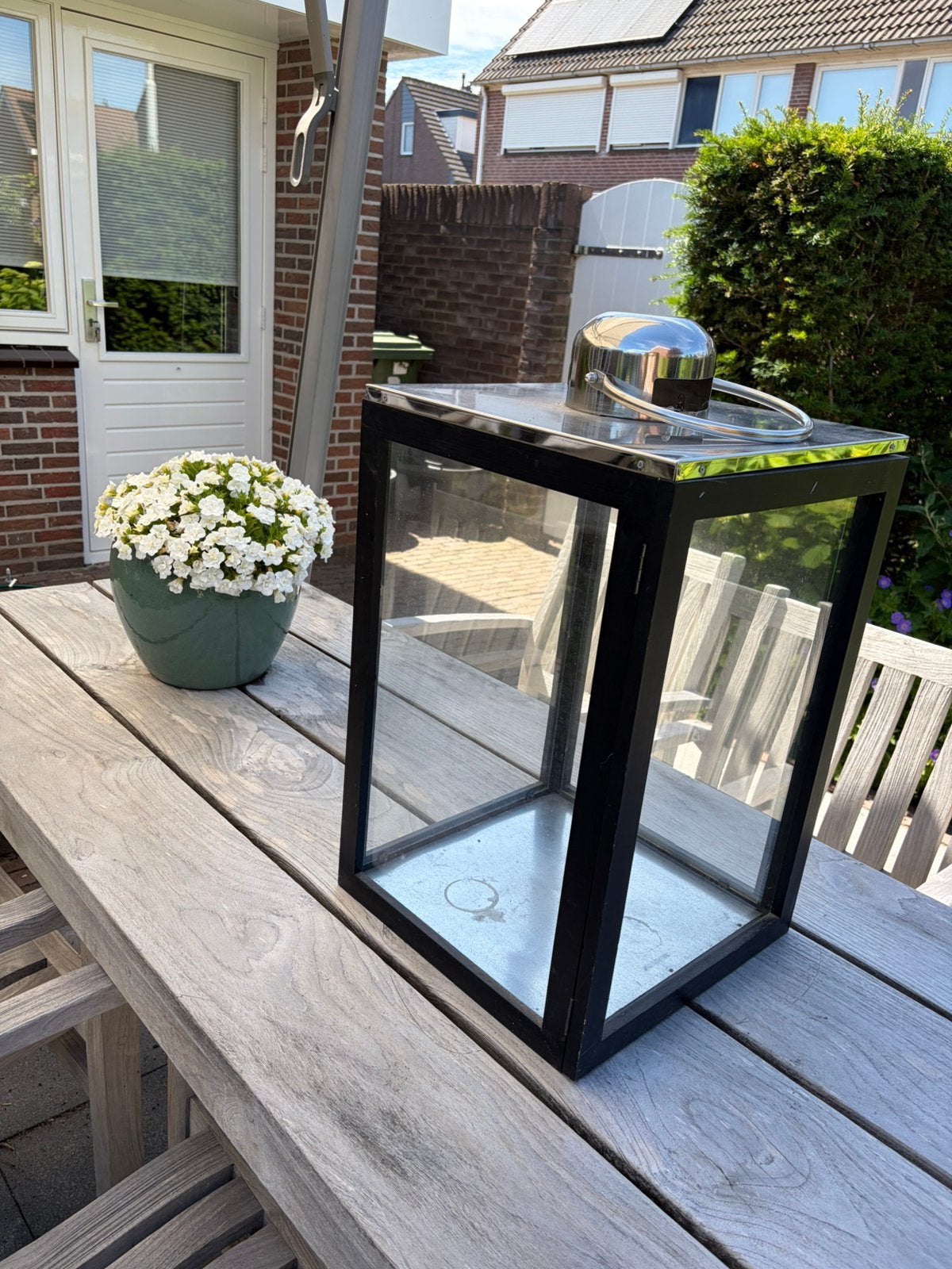 Lantaarn voor binnen en buiten, Tuin en Terras, Ophalen, Gebruikt, Wandlamp, Netvoeding