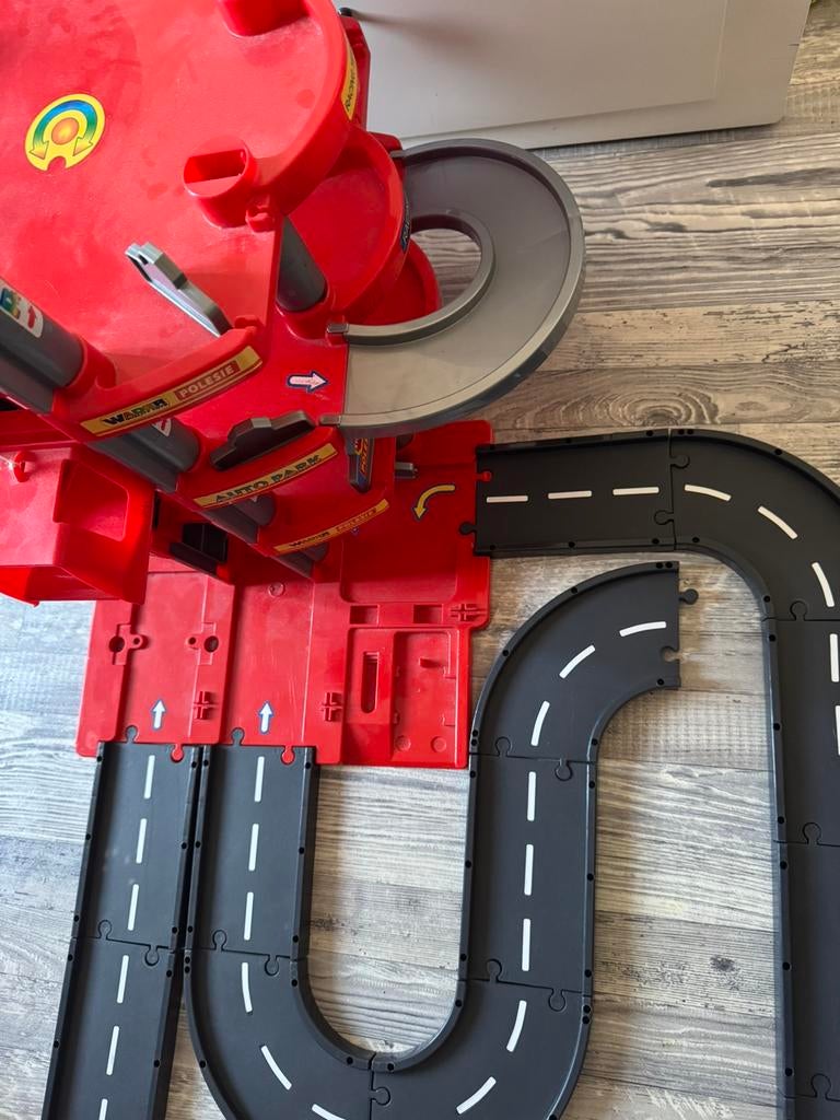 Autogarage speelgoed, Ophalen, Zo goed als nieuw, Handmatig, Overige merken
