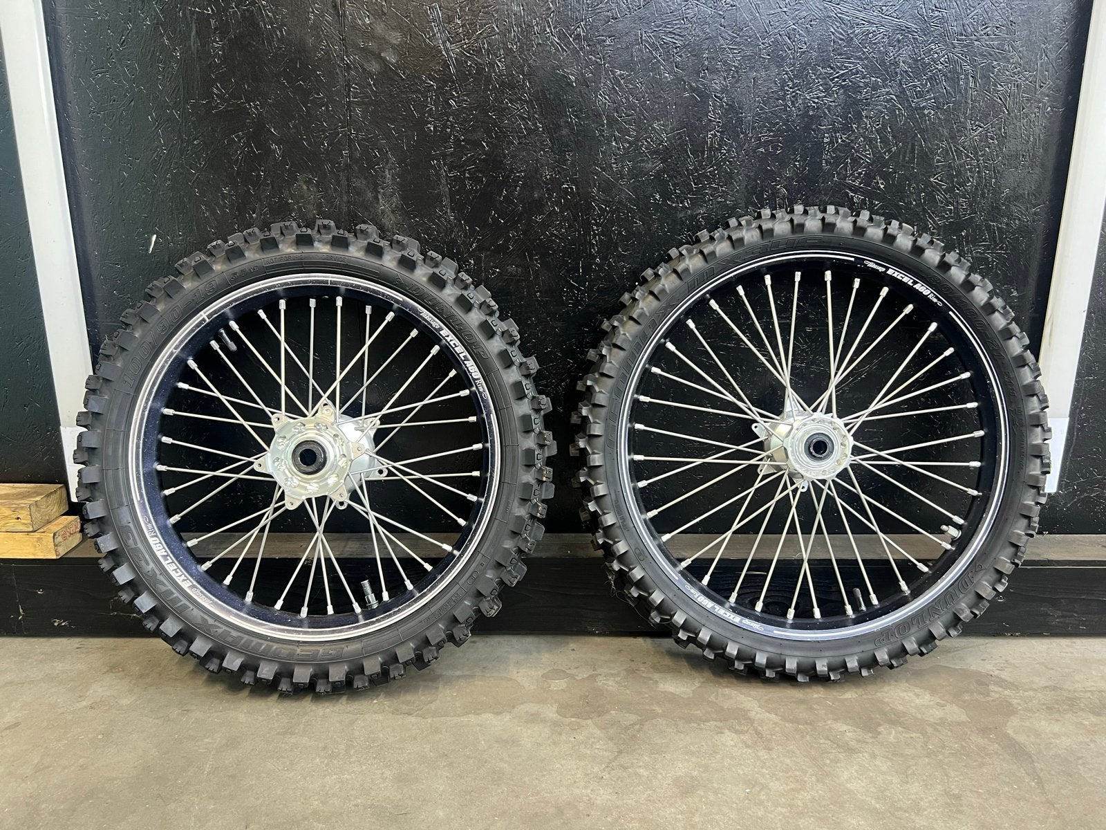 Haan wielen set YZ125/250 (ook passend te maken 4t), Ophalen, Gebruikt