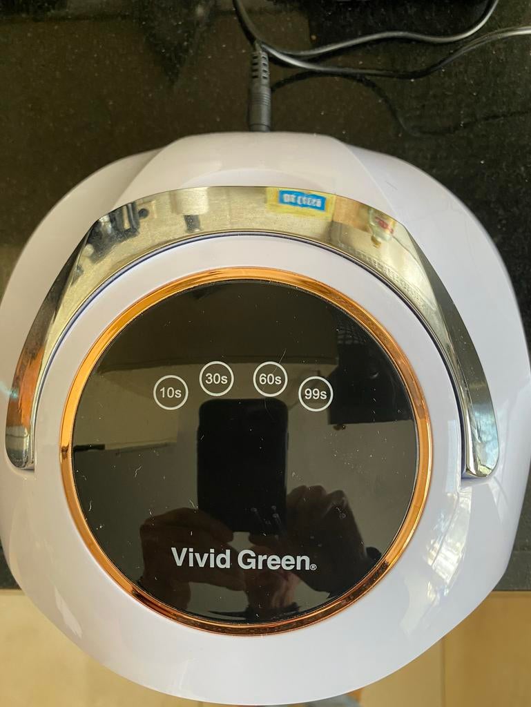Te koop Vived Green Nagellamp voor Gellak 120W, Sieraden, Tassen en Uiterlijk, Uiterlijk | Cosmetica en Make-up, Ophalen of Verzenden