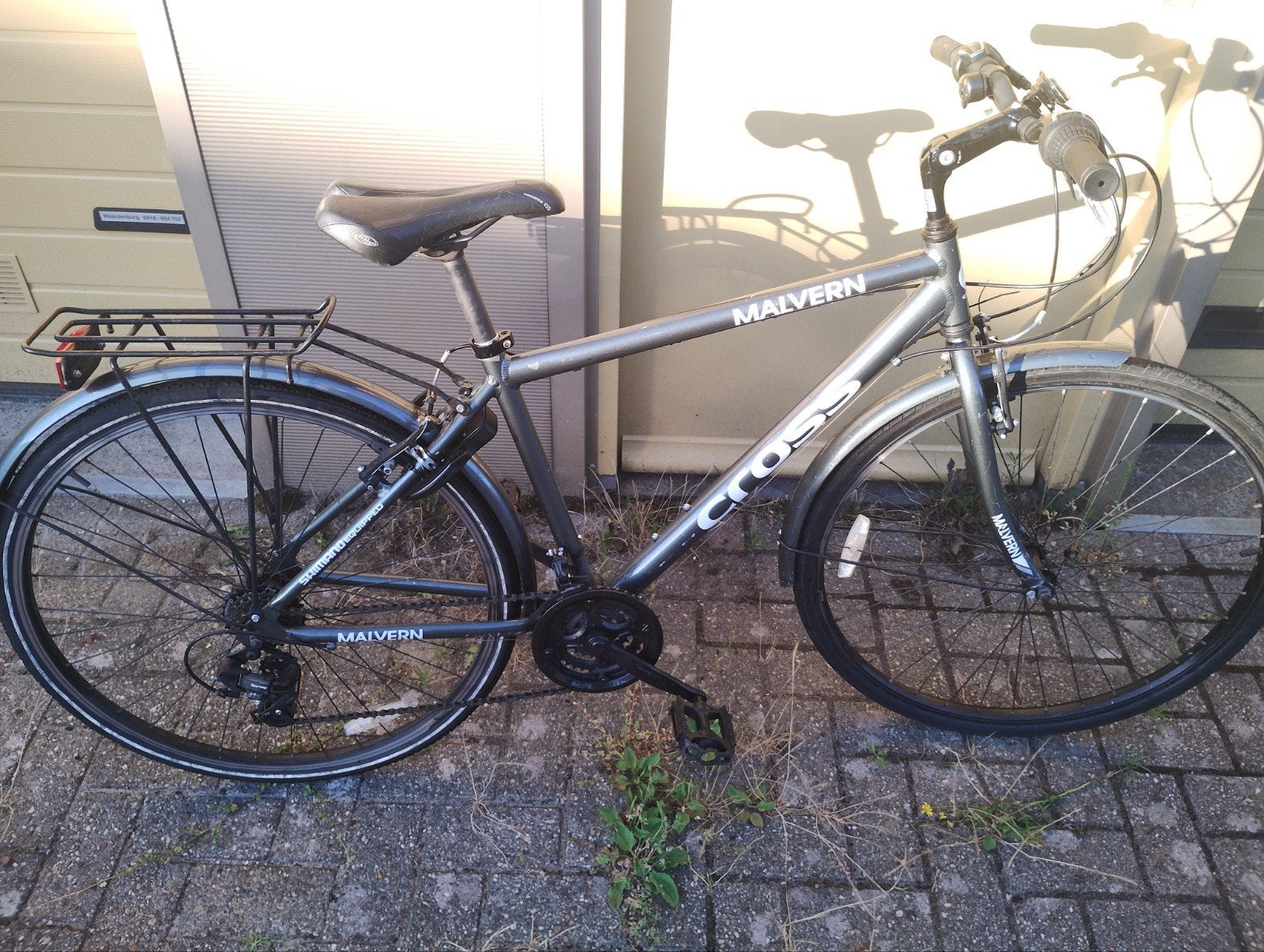 Malvern Cross hybrid Fiets, 28 inch, Gebruikt, Vering, Velgrem