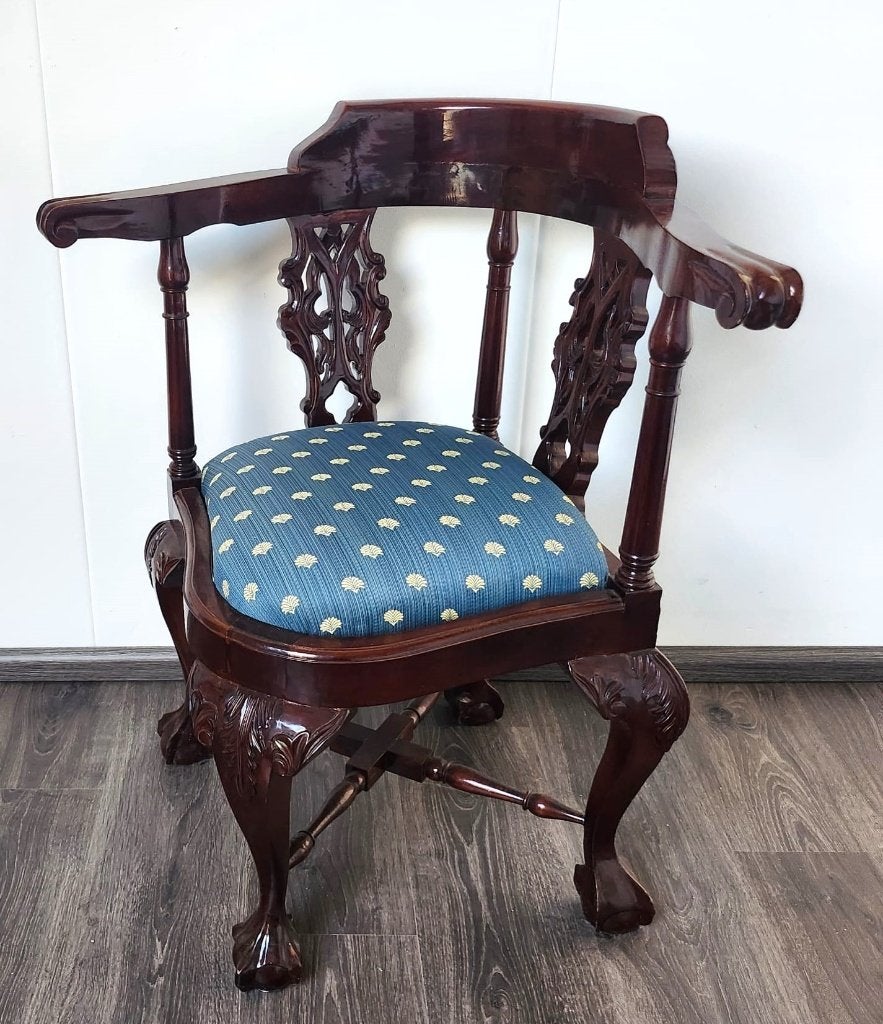 2 Chippendale hoekstoelen perfecte conditie, Ophalen