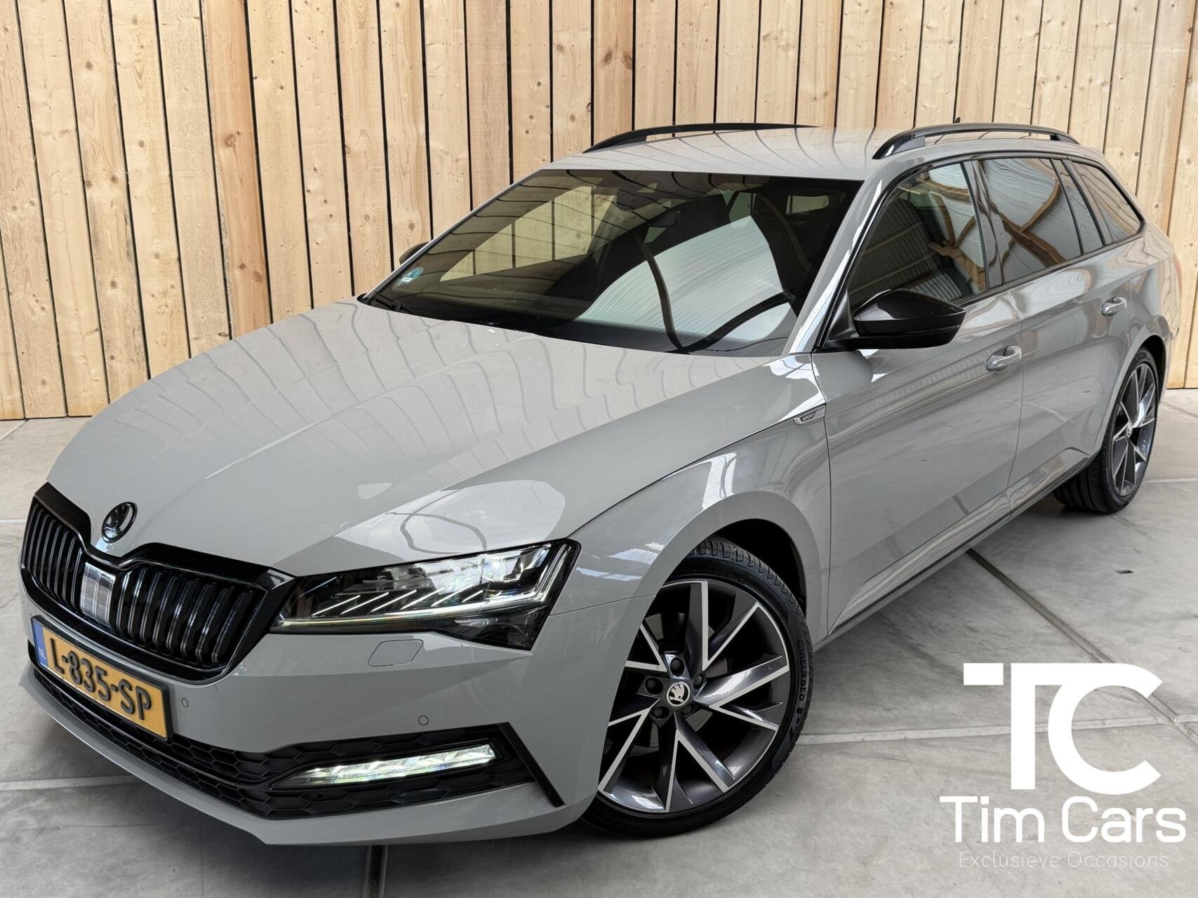 Skoda Superb Combi 1.5 TSI ACT Sportline Business Automaat |, Auto's, Euro 6, 4 cilinders, 150 pk, Origineel Nederlands