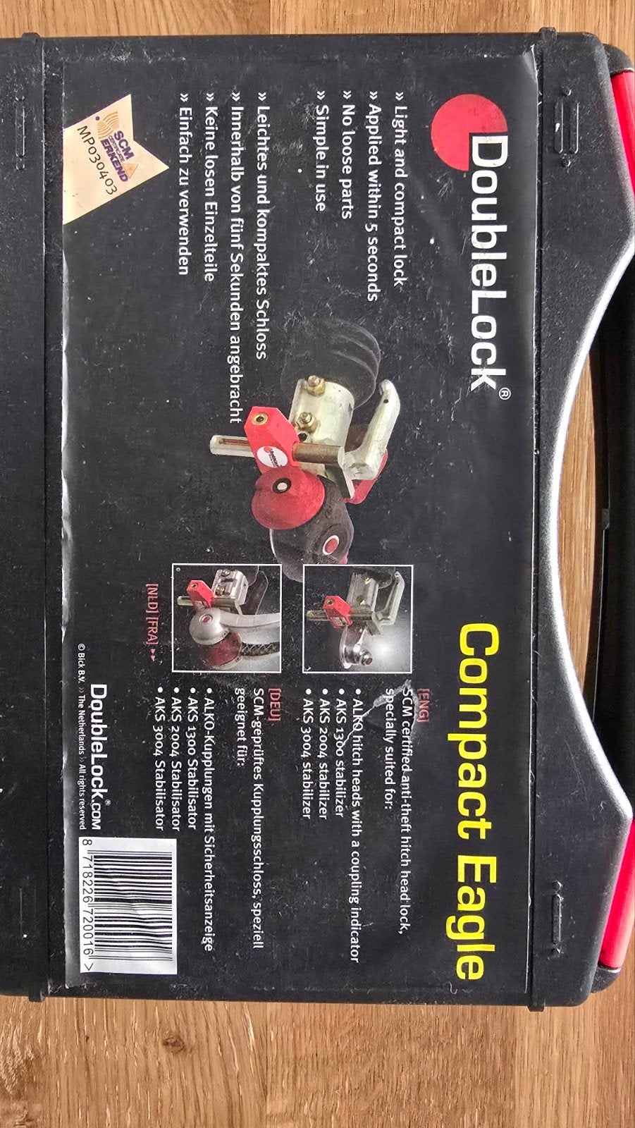 DoubleLock Compact Eagle Dissel slot - Nieuwstaat, Ophalen, Zo goed als nieuw
