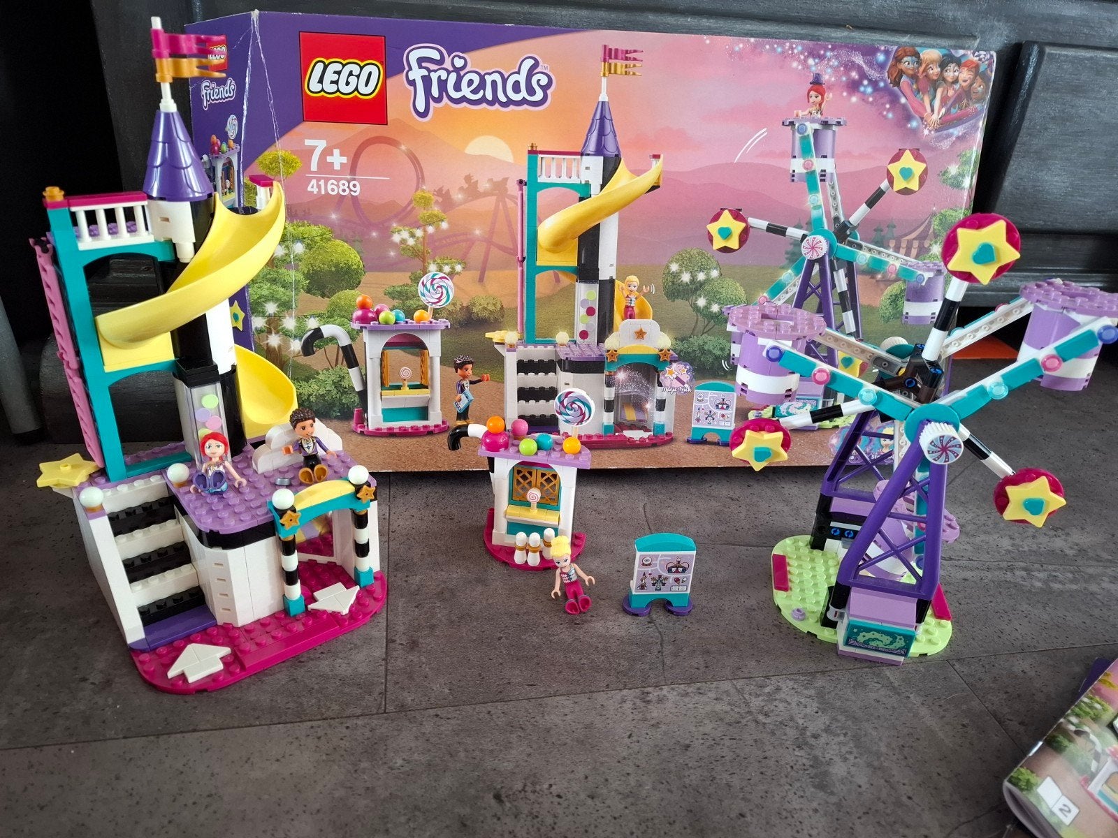 Lego 41689 Magisch reuzenrad en glijbaan, Lego, Friends, Ophalen of Verzenden, Zo goed als nieuw