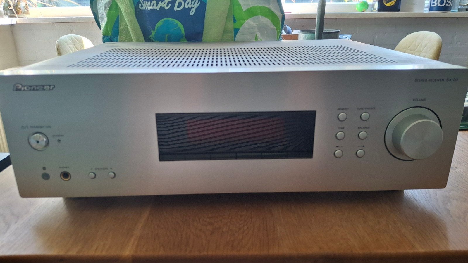 Pioneer SX-20 stereo receiver, Ophalen, Zo goed als nieuw, Analoog