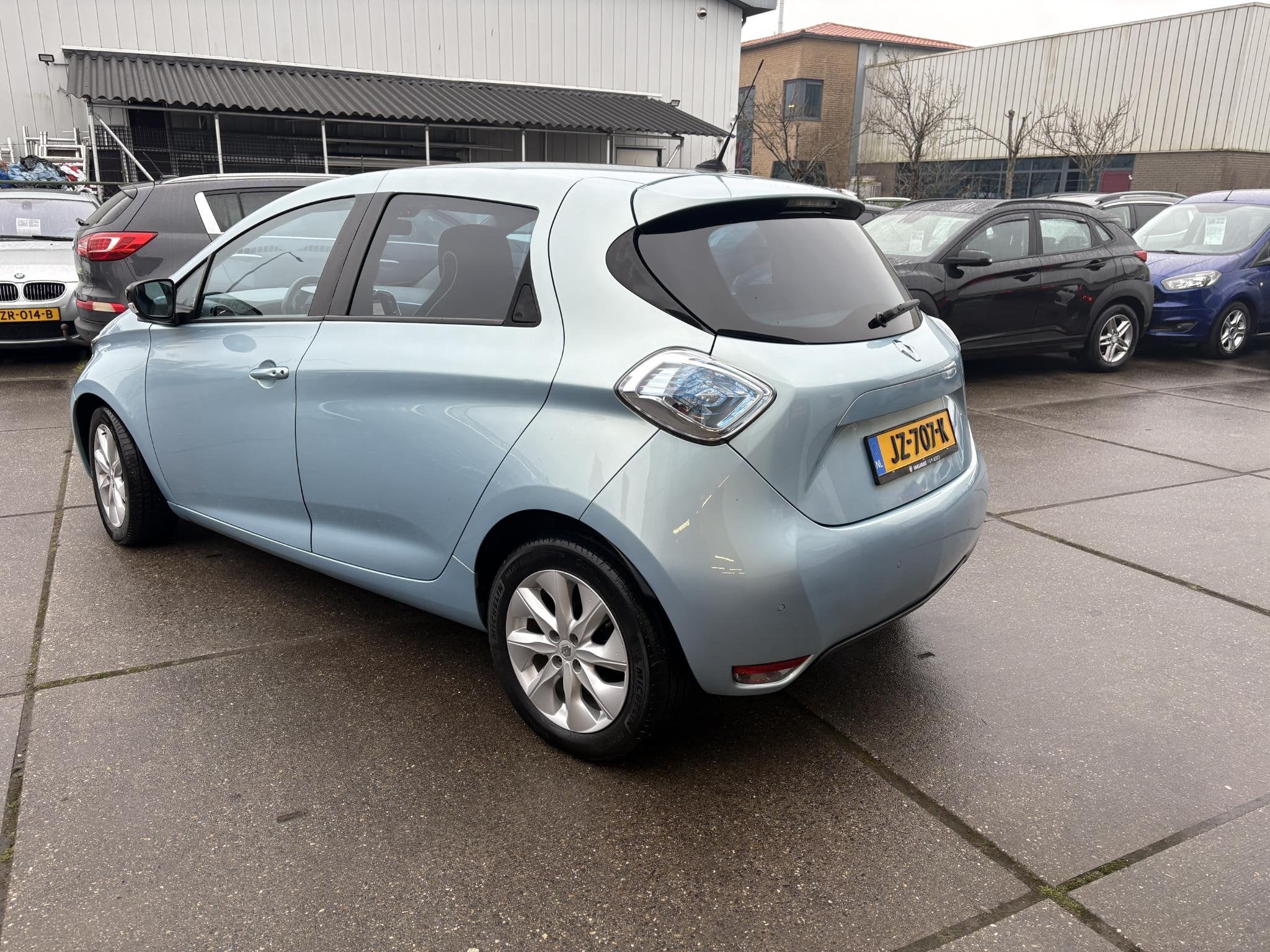 Renault ZOE Q210 Zen Quickcharge 22 kWh SoH 90.2% accu pakke, Auto's, Stof, Gebruikt, 22 kWh, Blauw