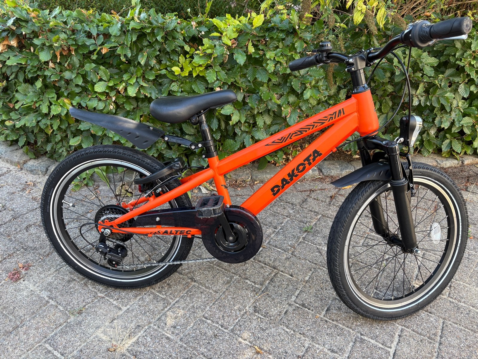 Altec Dakota Kinderfiets 20 inch - Oranje, Ophalen, Zo goed als nieuw, Velgrem, 20 inch of meer