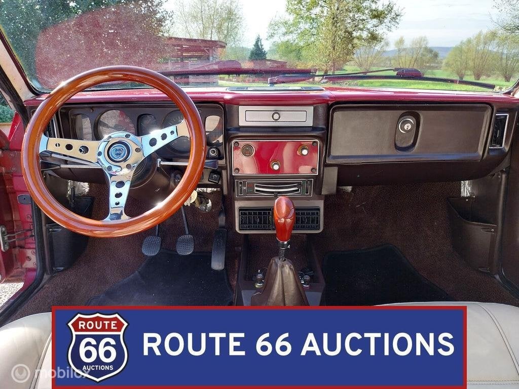 Lancia Beta Coupe | 1977 | Route 66 Auctions, Auto's, Overige carrosserieën, Zwart, Bedrijf, Handgeschakeld