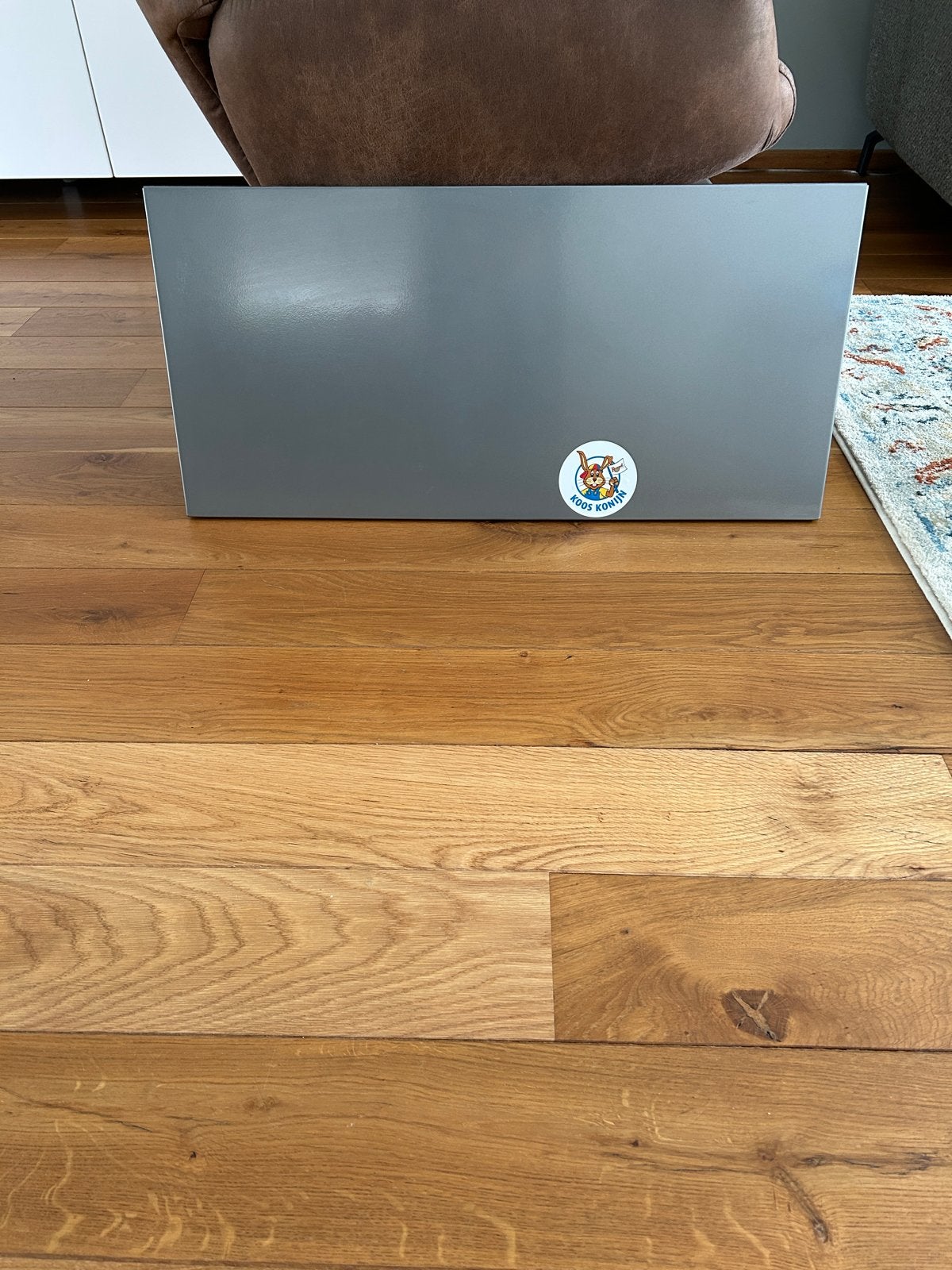 IKEA SPONTAN Magneetbord - Grijs (37x78 cm), Ophalen of Verzenden, Zo goed als nieuw, Grijs, Metaal