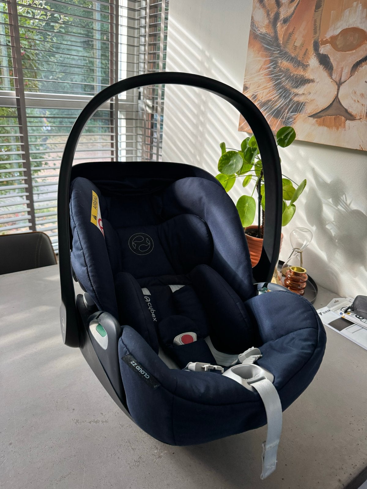 Cybex Cloud Z2 autostoel - Donkerblauw - Zo goed als nieuw, Slaapstand, Zo goed als nieuw, Isofix, 0 t/m 13 kg