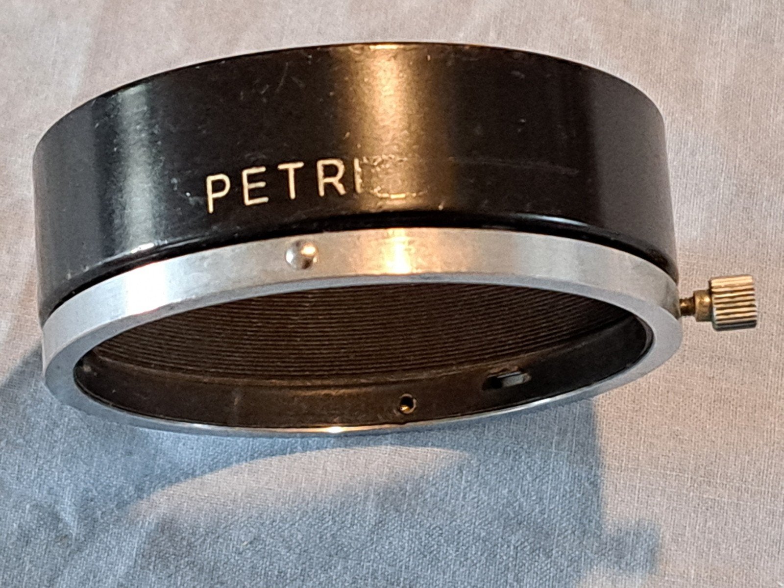 Petri Zonnekap voor lens - Ø 5.4 cm, Overige merken, Gebruikt, Ophalen of Verzenden, Zonnekap