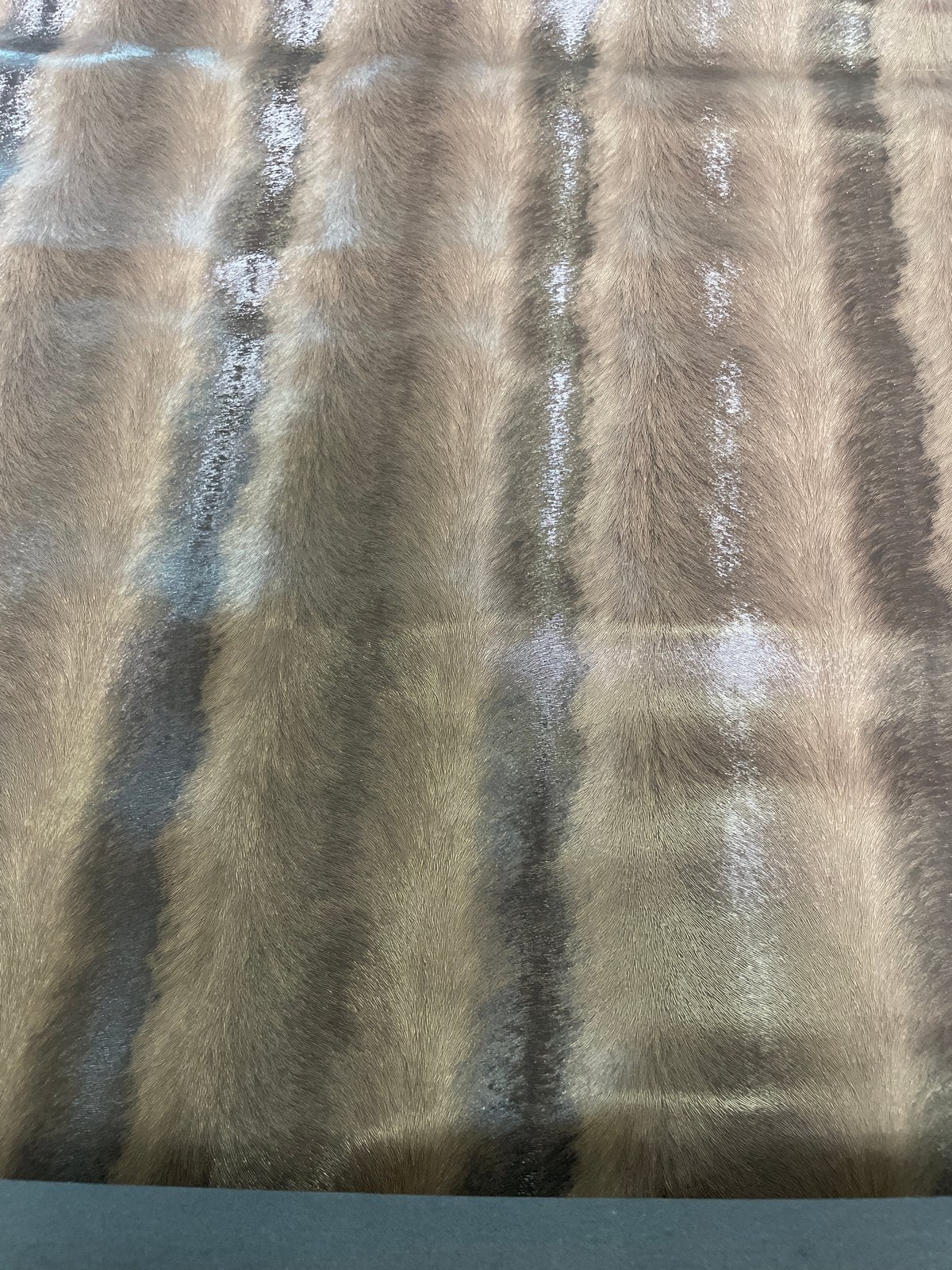 Sky leer stof decostof geit motief, Bruin, 120 cm of meer, Leer of Kunstleer, Ophalen of Verzenden