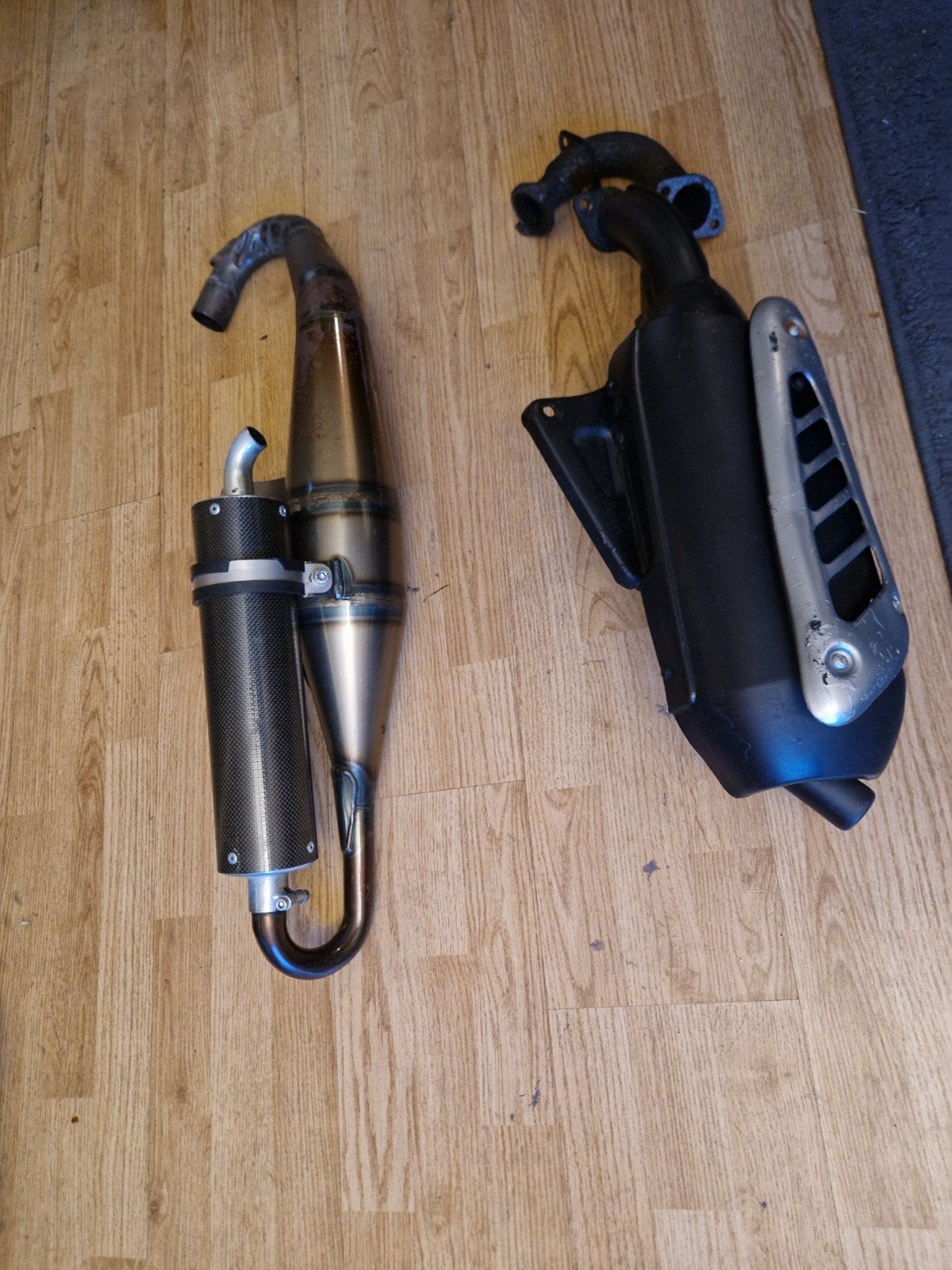 Simonini Uitlaat en Standaard uitlaat 125cc 180cc, Ophalen of Verzenden