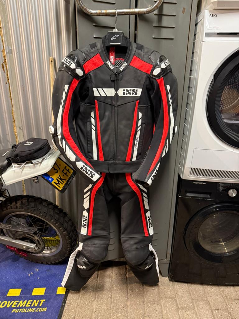 Ixs motorpak 2-delig - Zo goed als nieuw maat 98, Motoren, Ophalen, Tweedehands, Heren, Overall