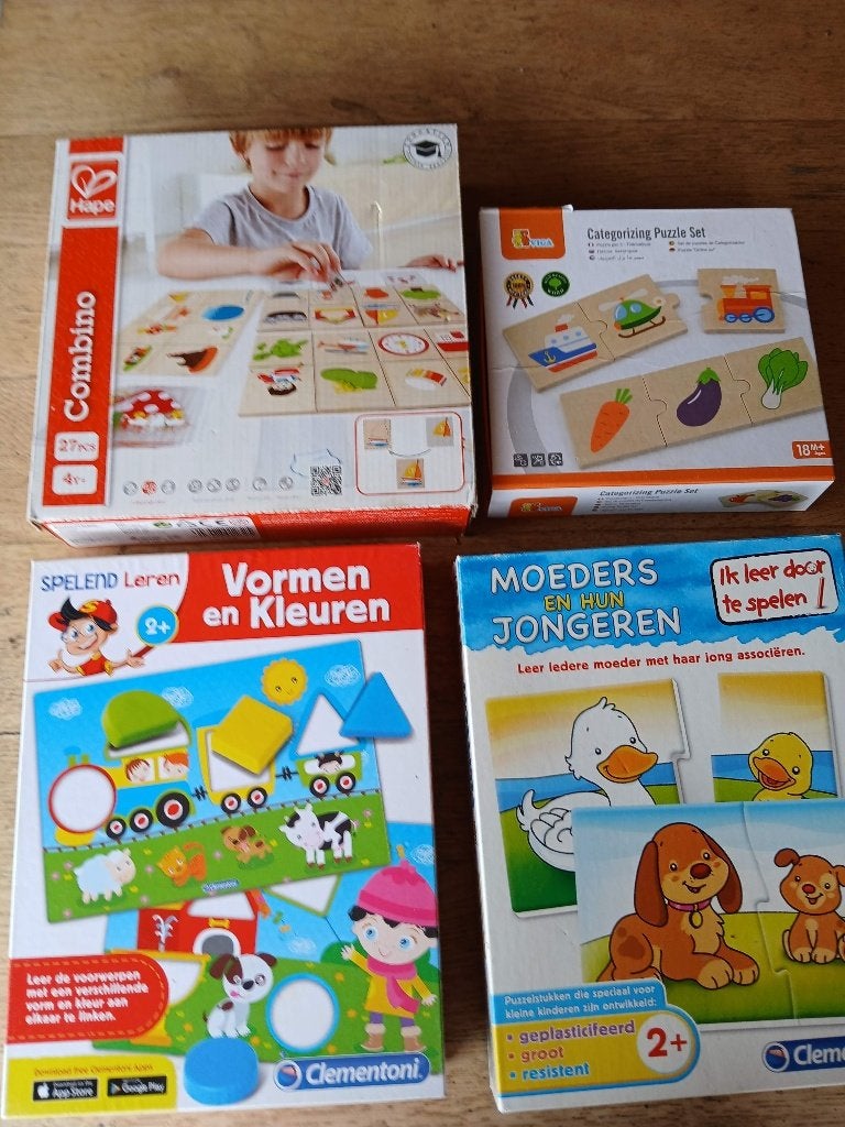 4 x kinderspeelgoed, Kinderen en Baby's, Speelgoed | Educatief en Creatief, Ophalen, Zo goed als nieuw