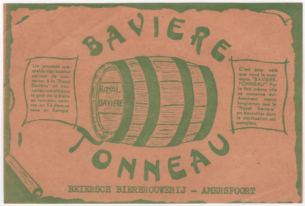 PHOENIX - bieretiket Baviere toneau - nr. 27641, Ophalen of Verzenden, Nieuw, Overige typen, Overige merken