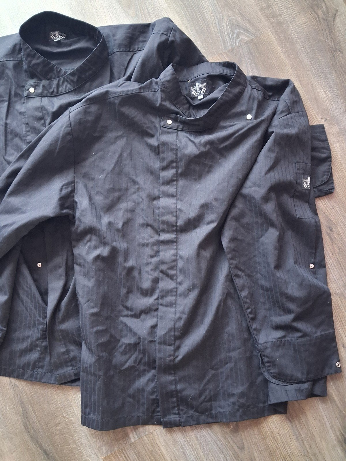 Chaud Devant Chefwear - Zwarte koksbuis (2 stuks), Ophalen of Verzenden, Zo goed als nieuw, Chaud Devant