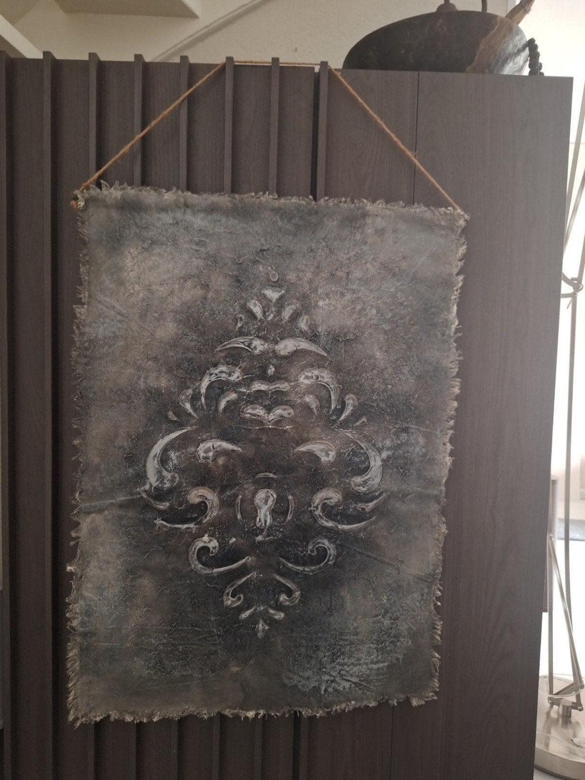 kalkdoek, Huis en Inrichting, Ophalen, Zo goed als nieuw, Wandbord of Wandpaneel, Landelijk