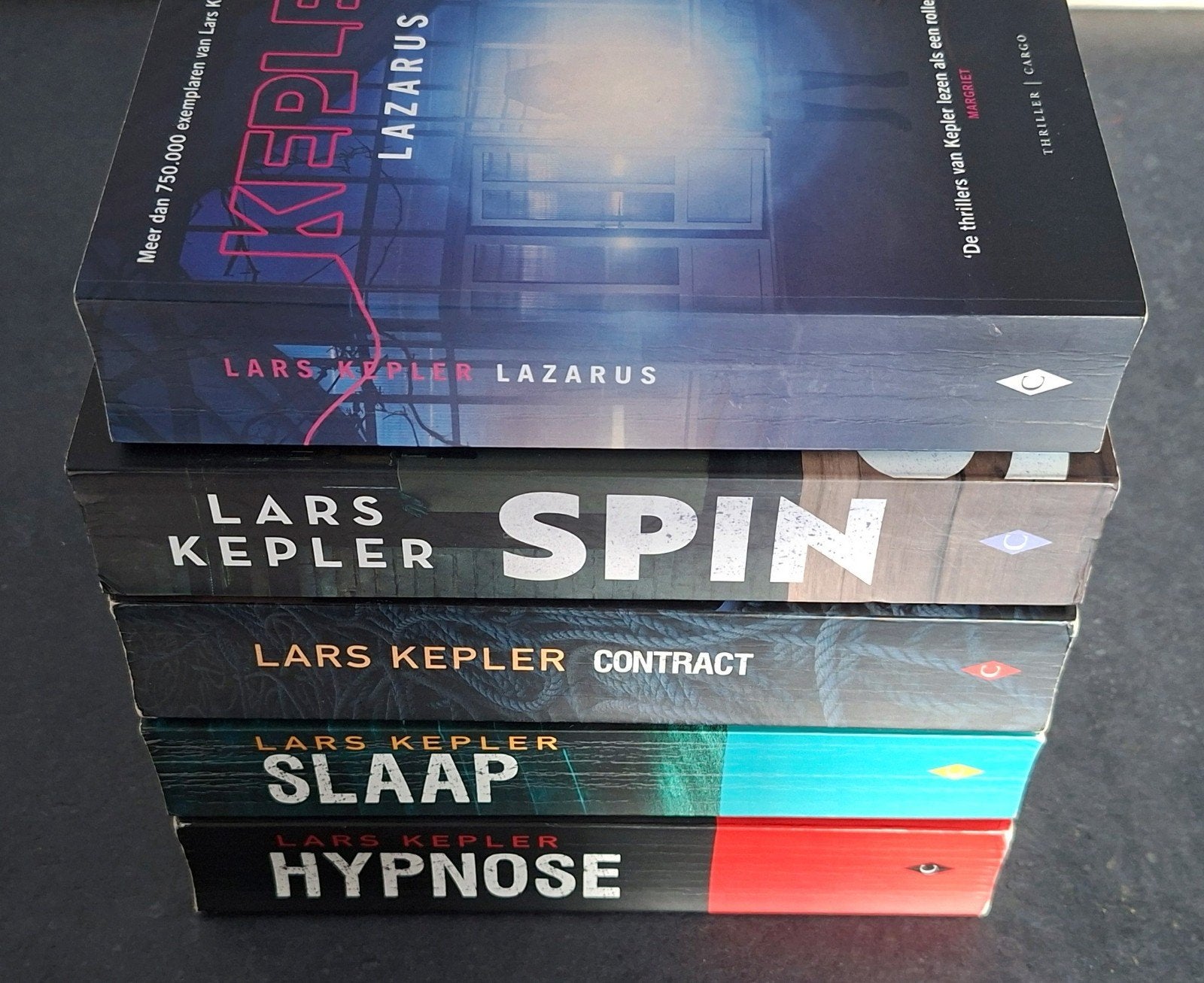 5x Lars Kepler Boeken: Lazarus, Spin, Contract, Slaap, Hyp, Boeken, Ophalen, Gelezen, Lars Kepler, Scandinavië
