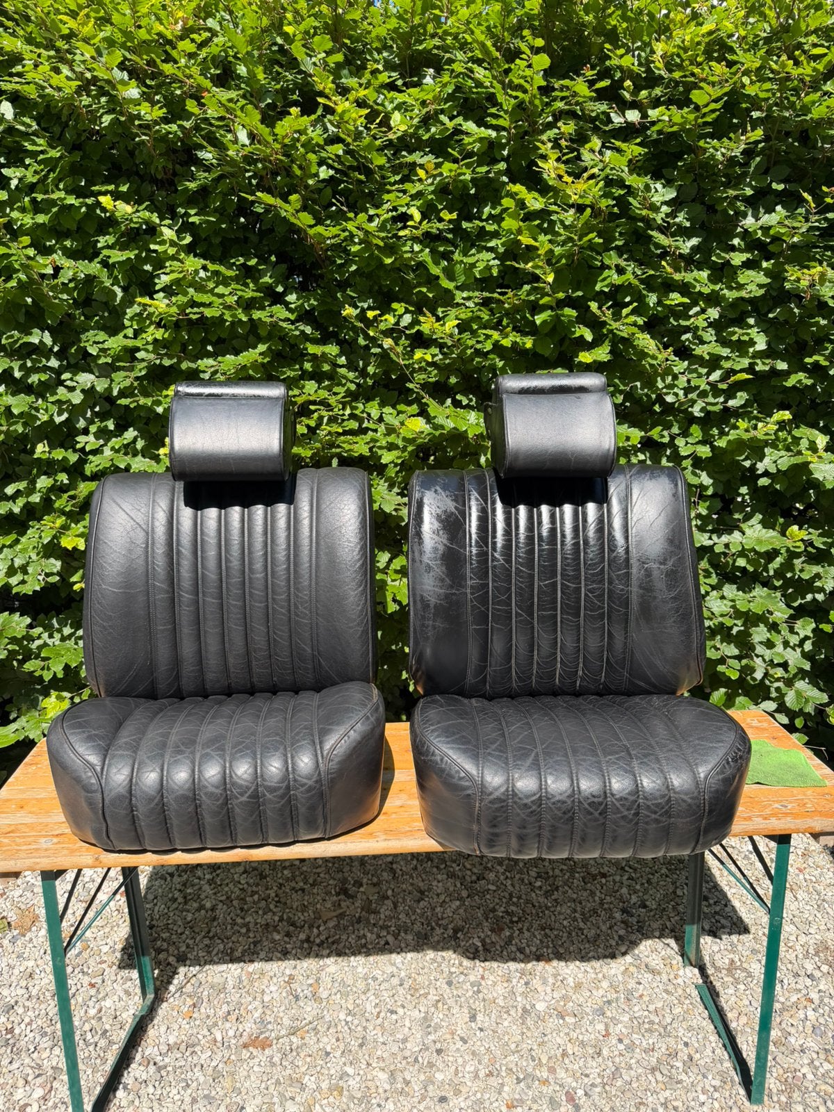 Citroen DS Pallas zwart leren stoelen, Ophalen, Gebruikt, Citroën