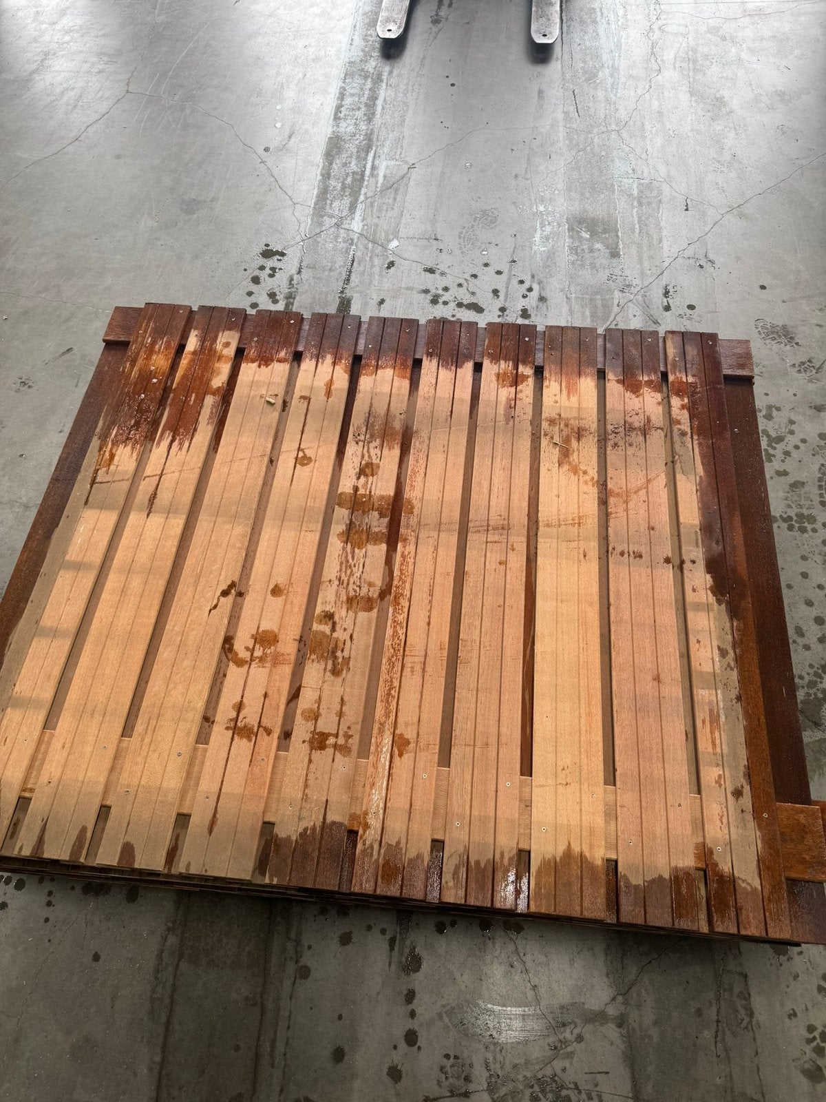 Schuttingscherm hardhout | Restpartij, Tuin en Terras, Schuttingen, Ophalen, Hout, Minder dan 3 meter, Minder dan 1 meter