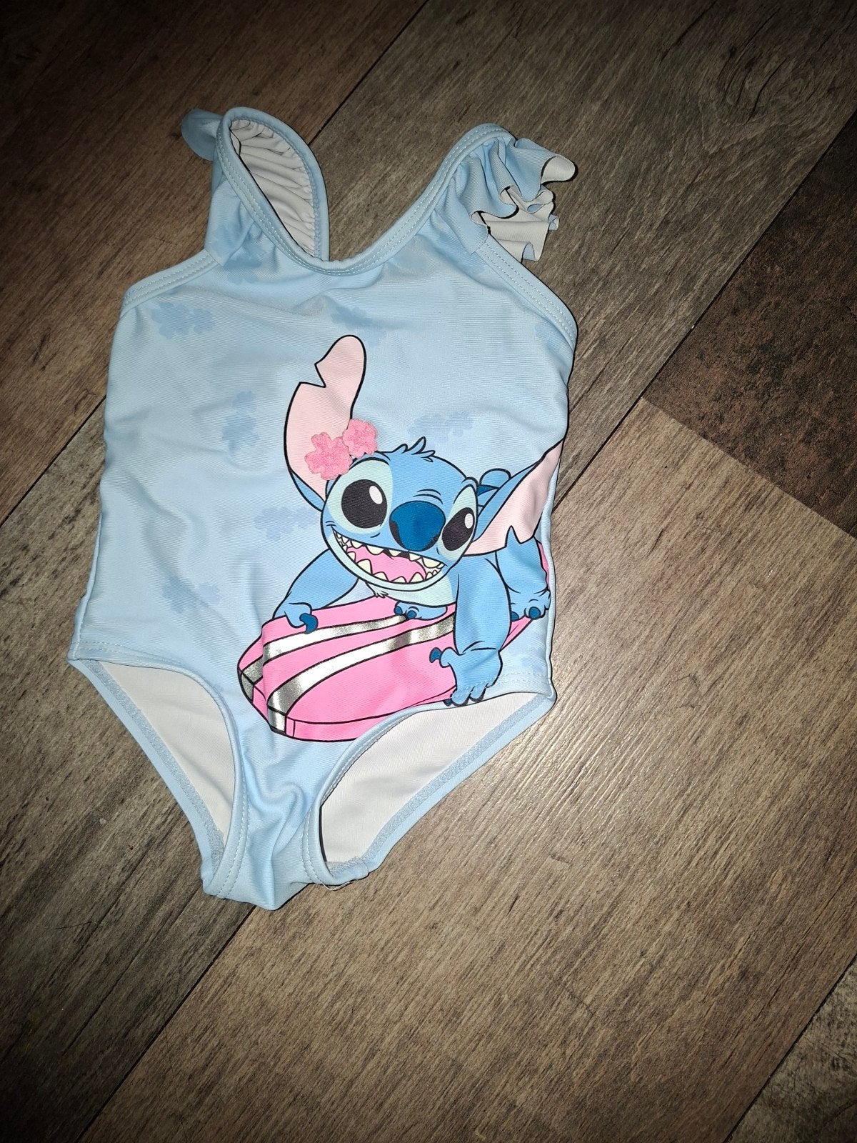 Schattig Stitch Badpak voor Meisjes maat 68, Gebruikt, Meisje, Badpak, Overige maten