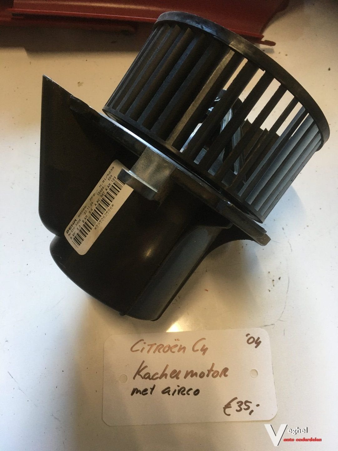 Citroen C4 Kachelmotor met airco 2004, Gebruikt, -, -, Ophalen of Verzenden