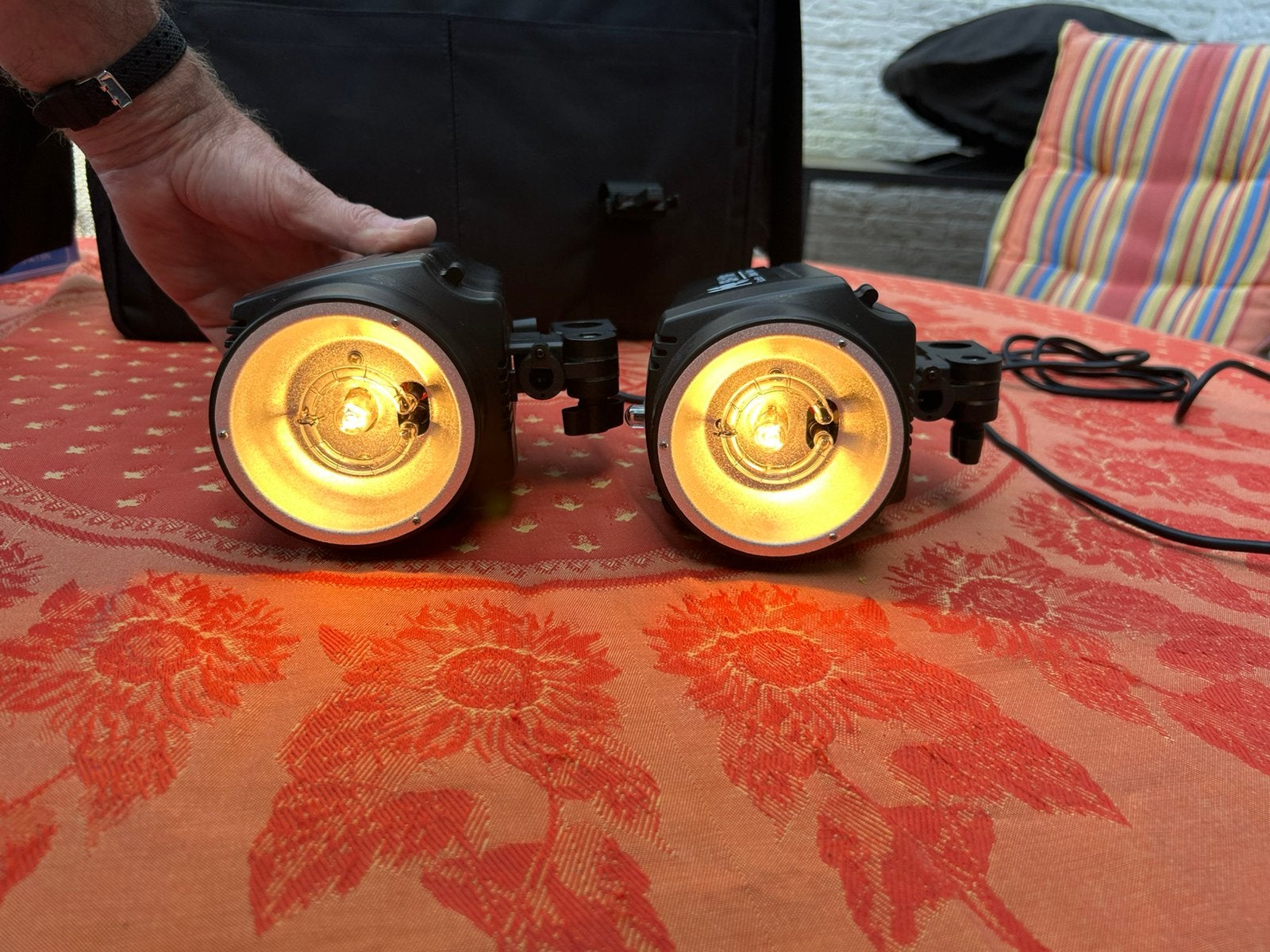 Complete studio flitsset Falcon Eyes SS110B, Ophalen, Zo goed als nieuw